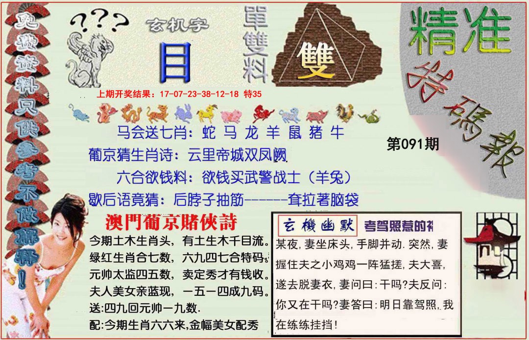 2025091期精准<特碼報>
