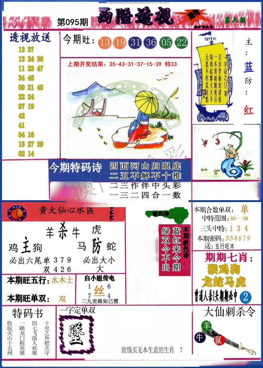2025095期西陲透视
