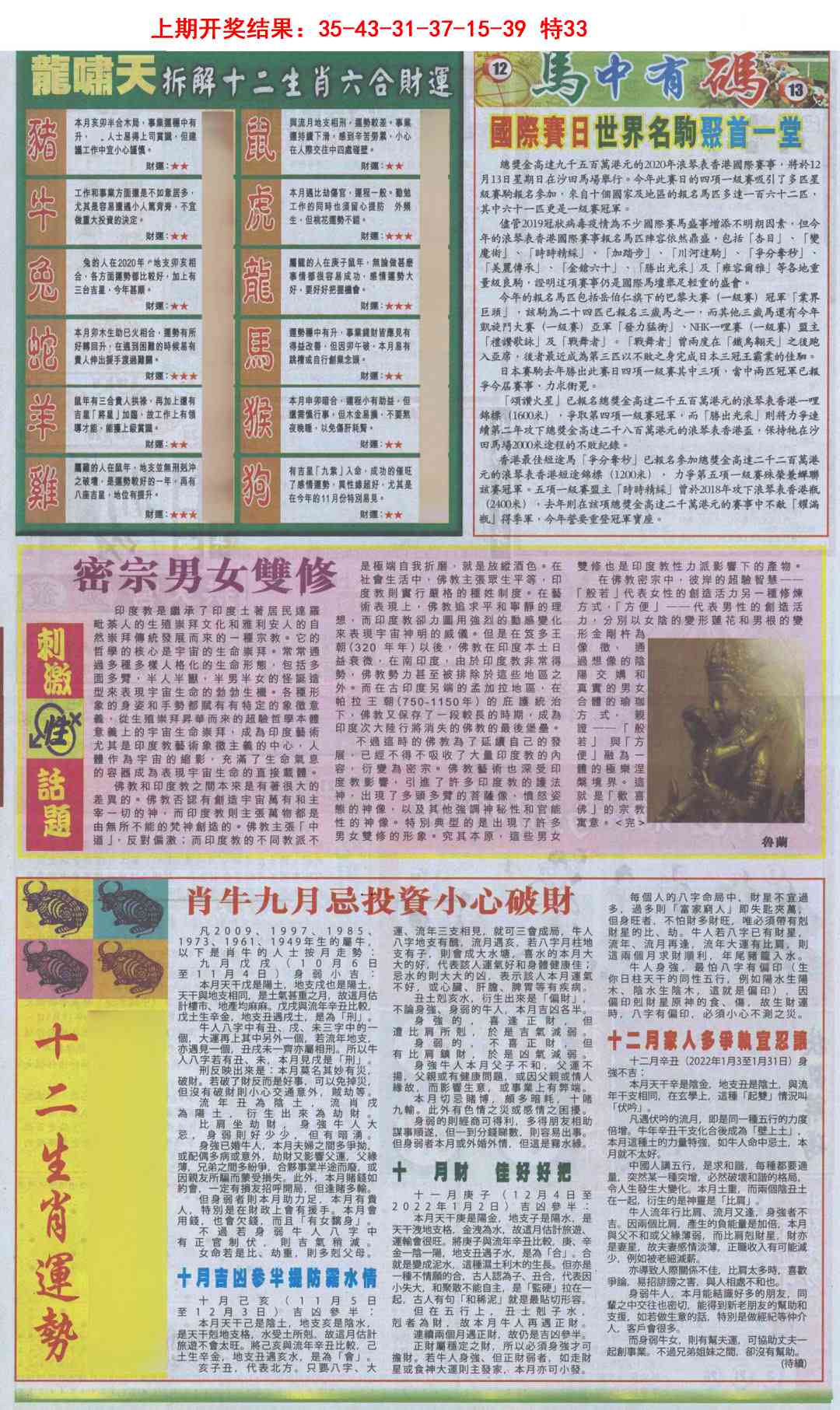 2025095期新报跑狗B