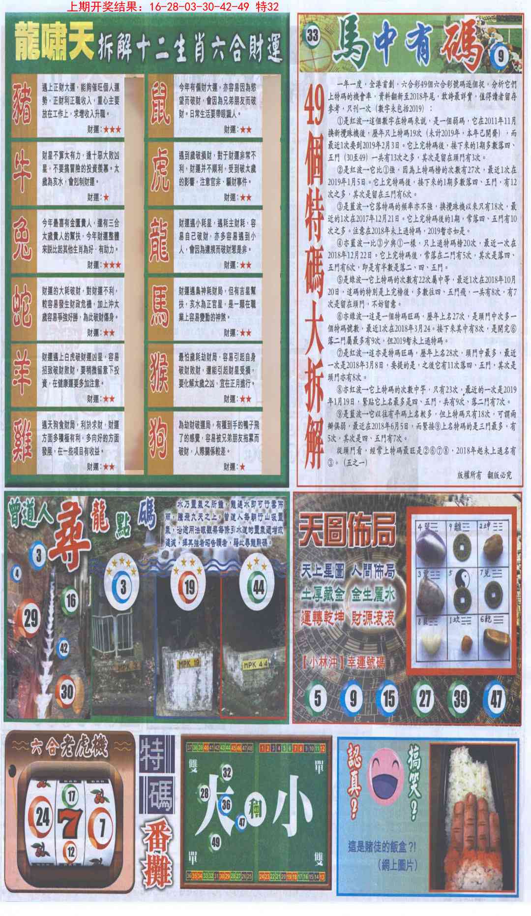2025104期新报跑狗B