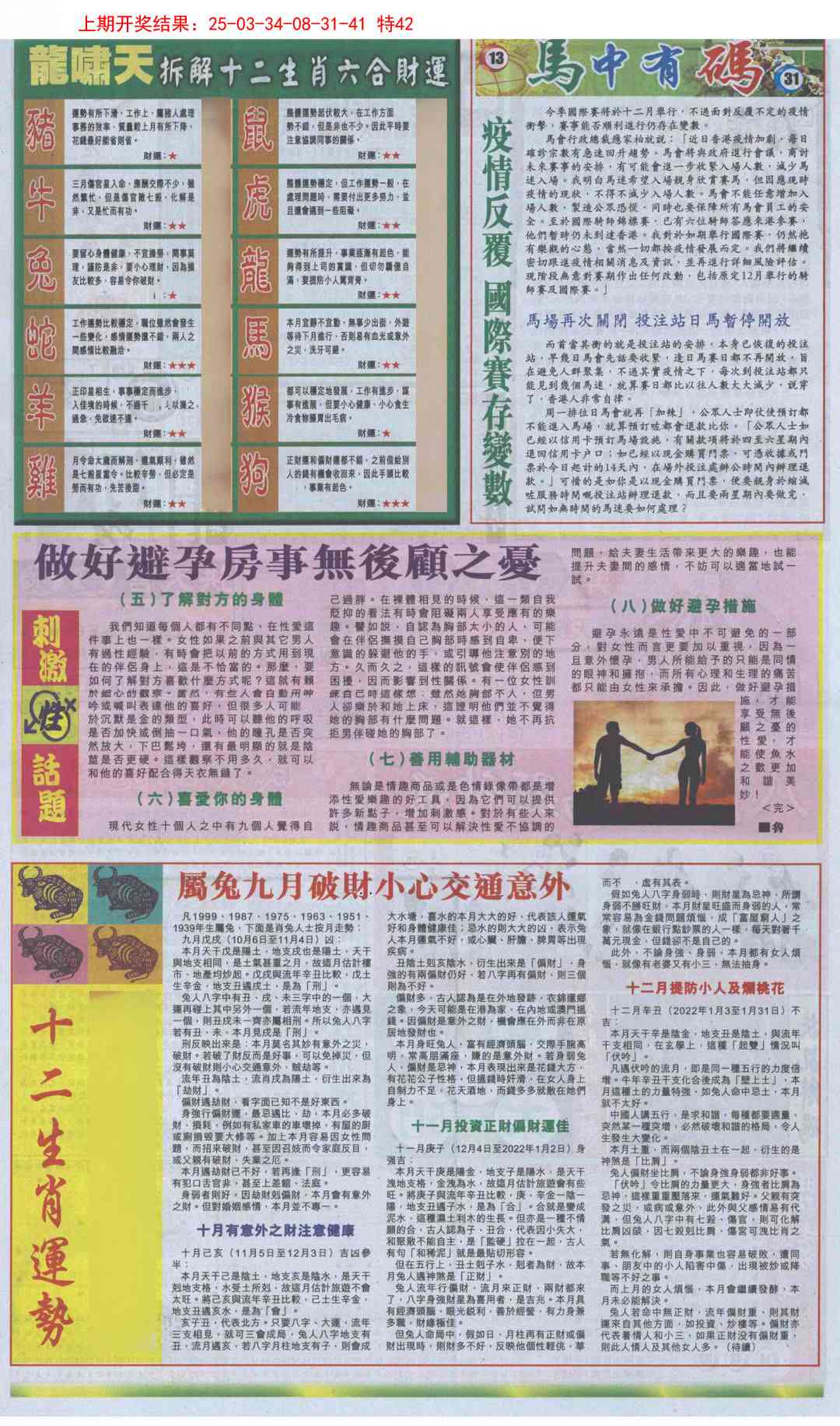 2025101期新报跑狗B