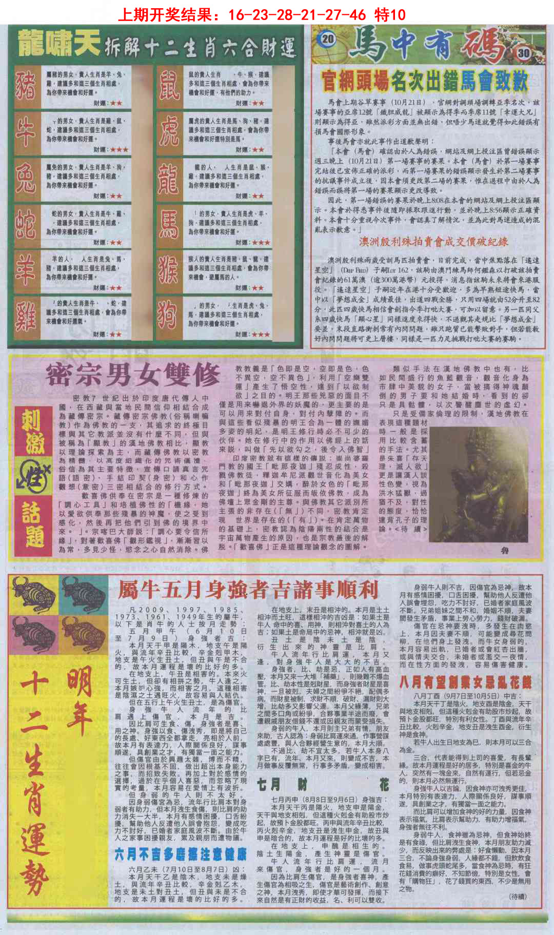 2025094期新报跑狗B
