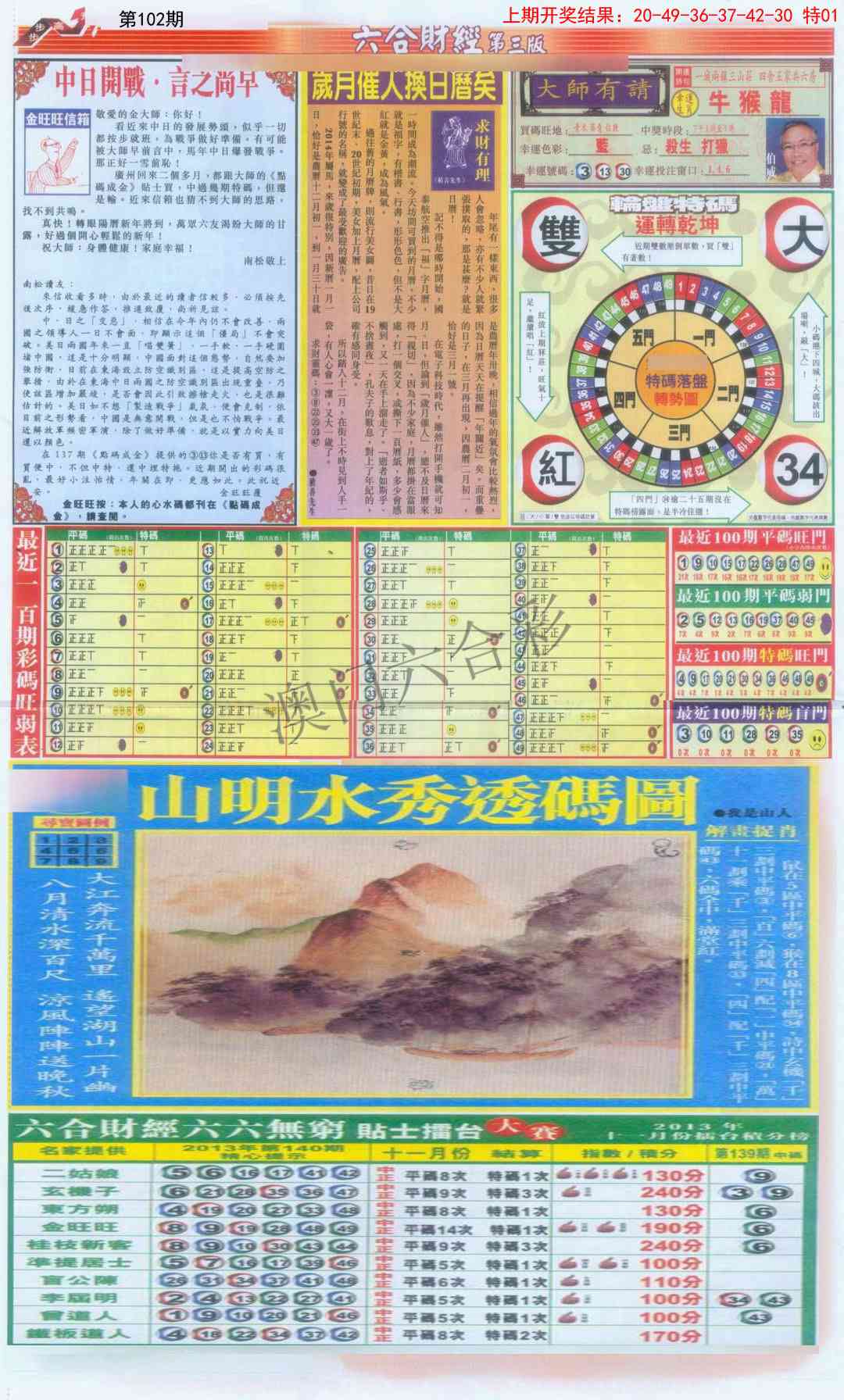 2025102期六合财经C加大版
