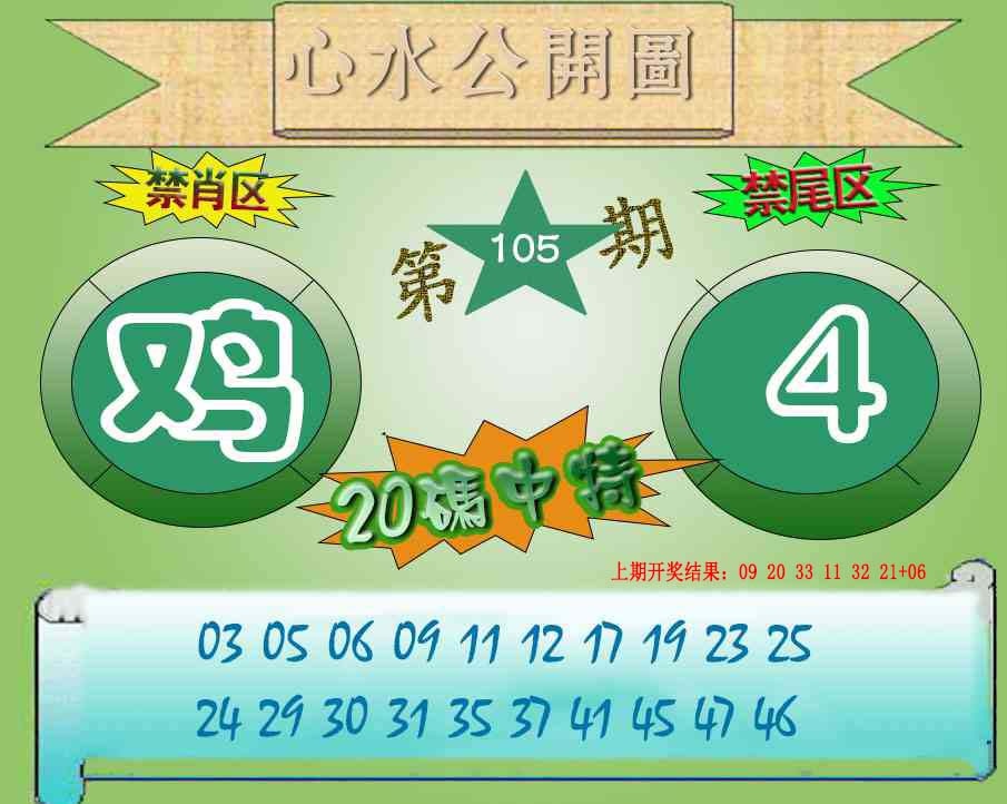 2025105期心水公开图