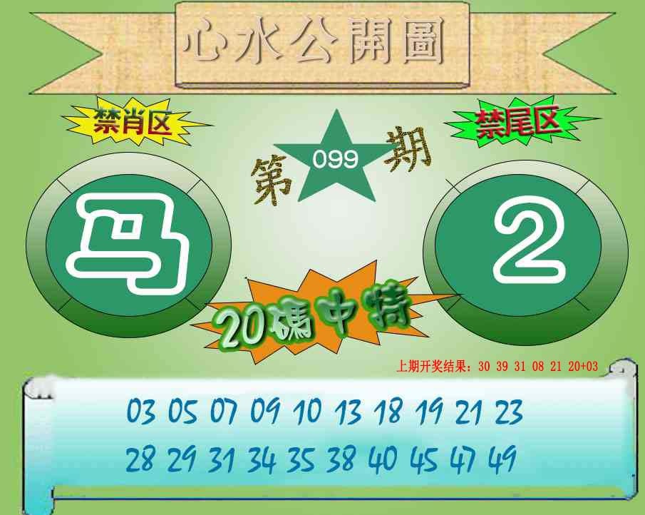 2025099期心水公开图