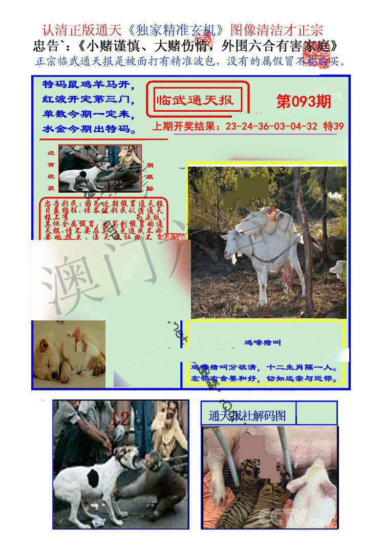 2025093期临武通天报