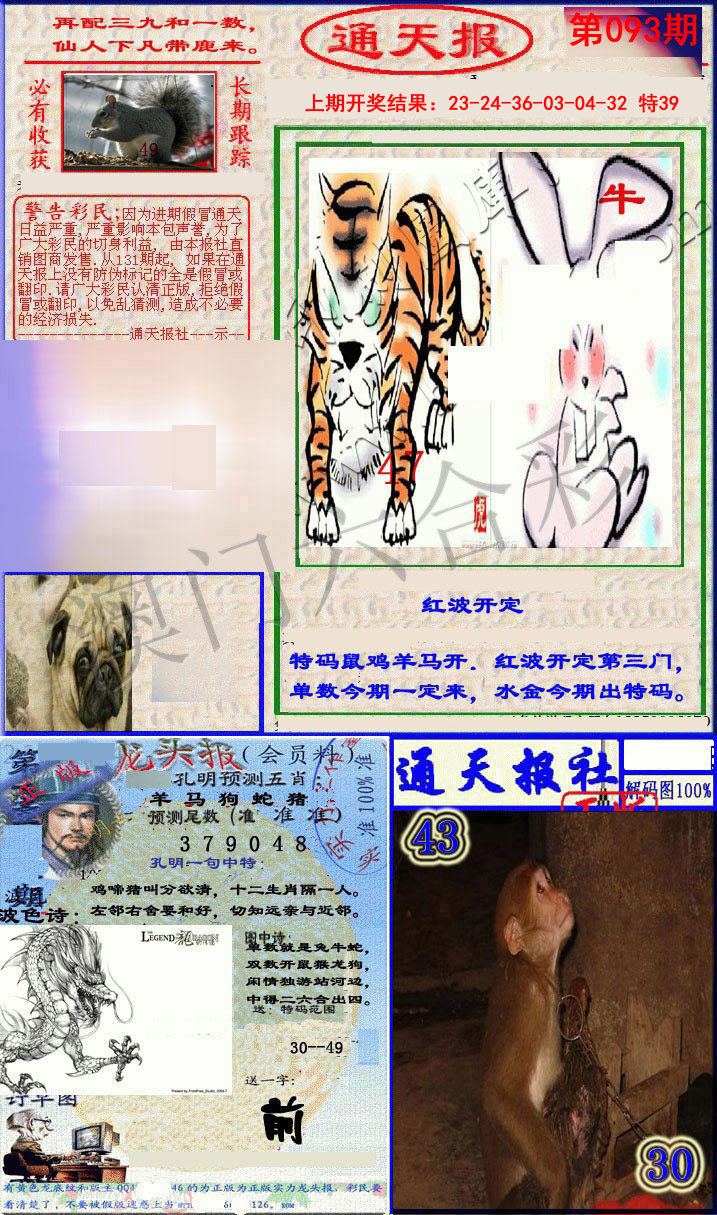 2025093期实力通天报