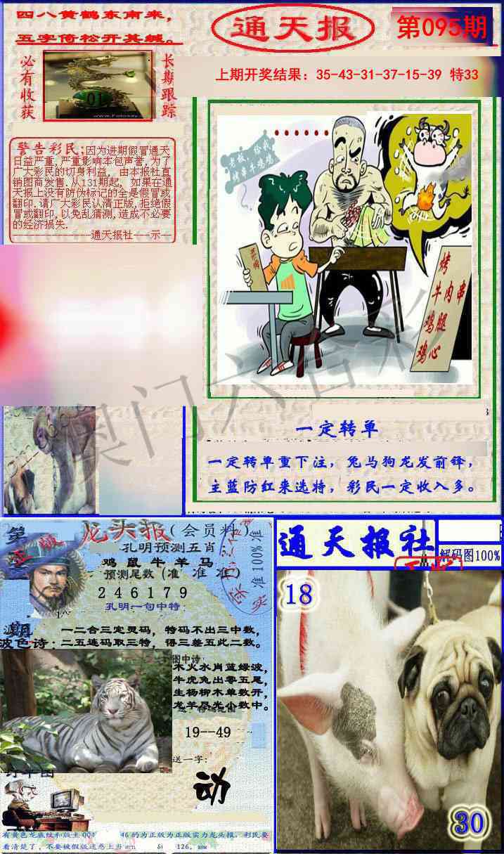 2025095期实力通天报