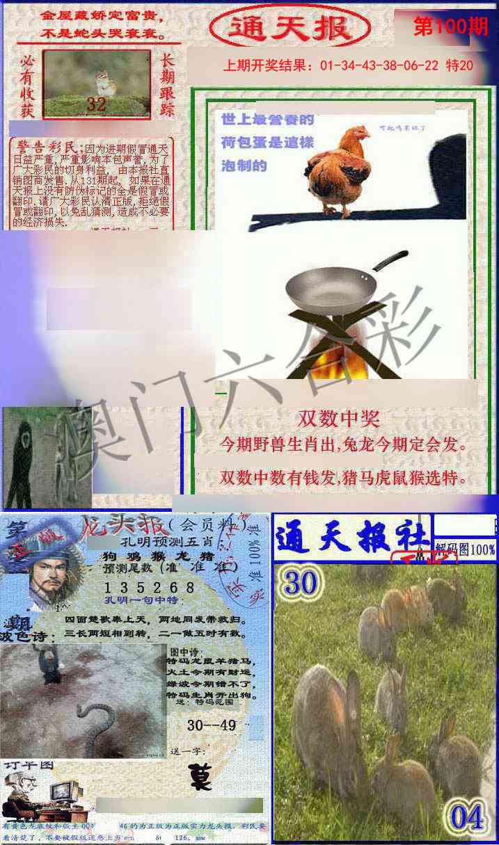 2025100期实力通天报