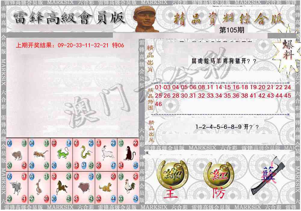 2025105期雷锋资料综合版