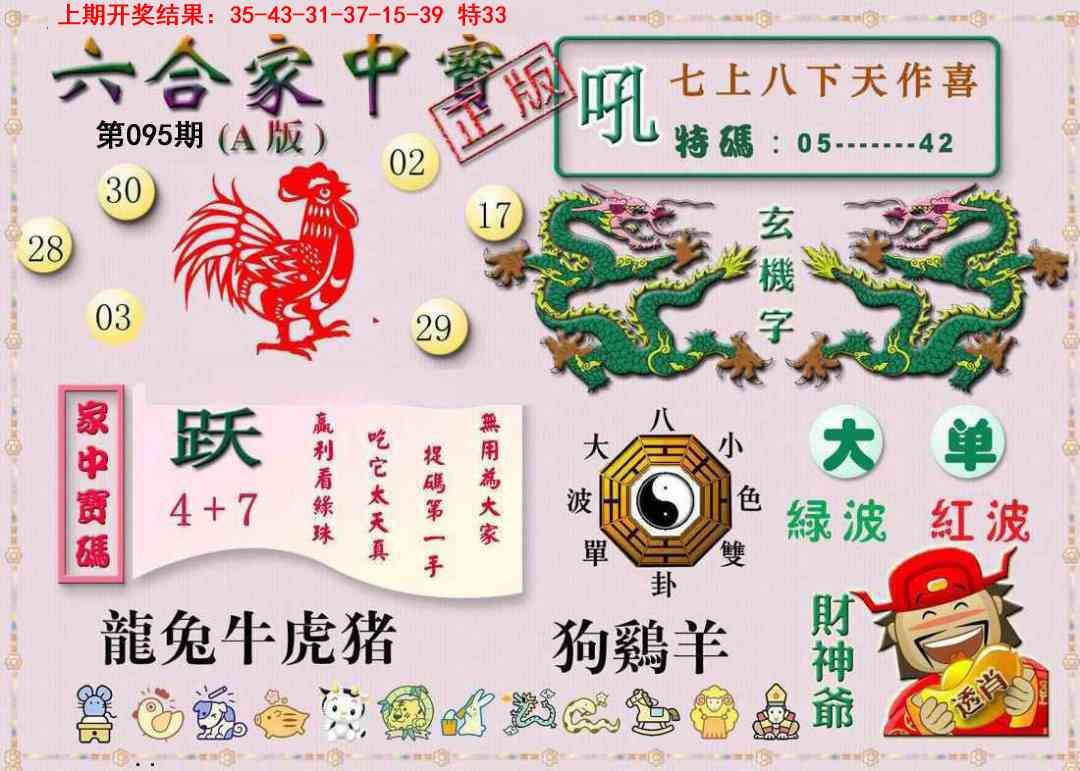 2025095期六合家中宝A