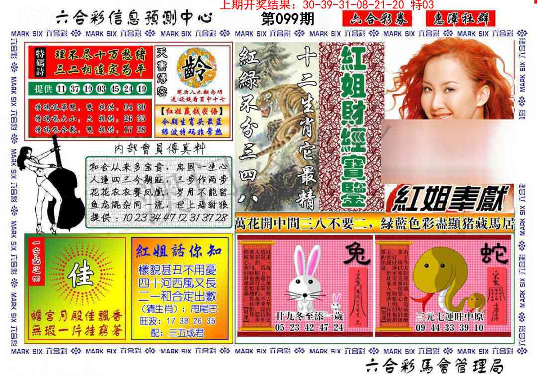 2025099期红姐财经宝鉴