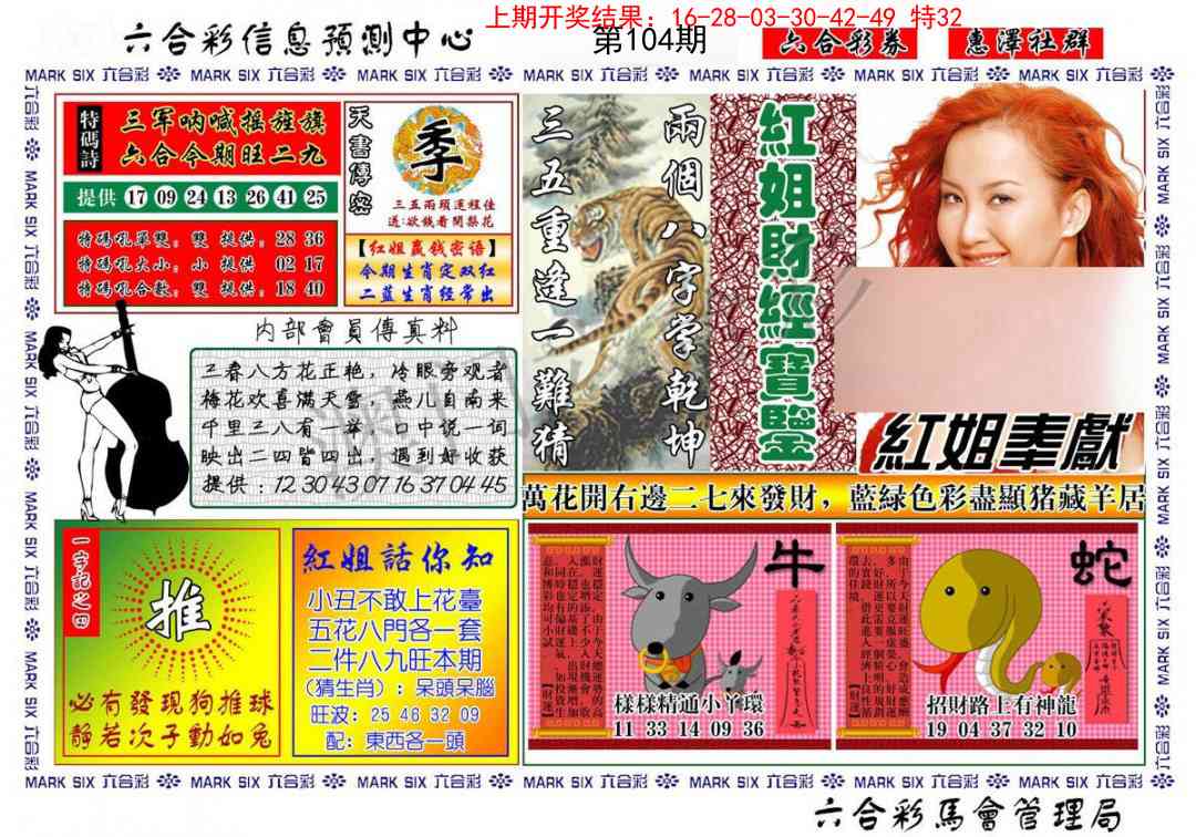 2025104期红姐财经宝鉴