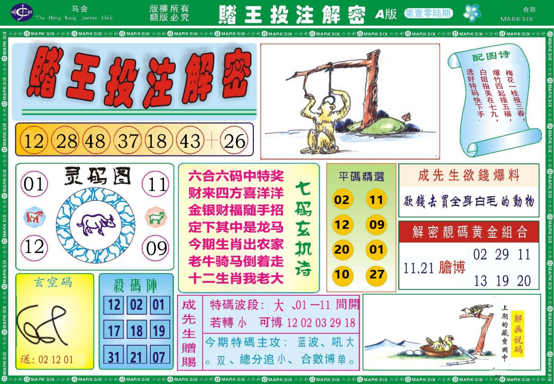 2025106期赌王投注解密