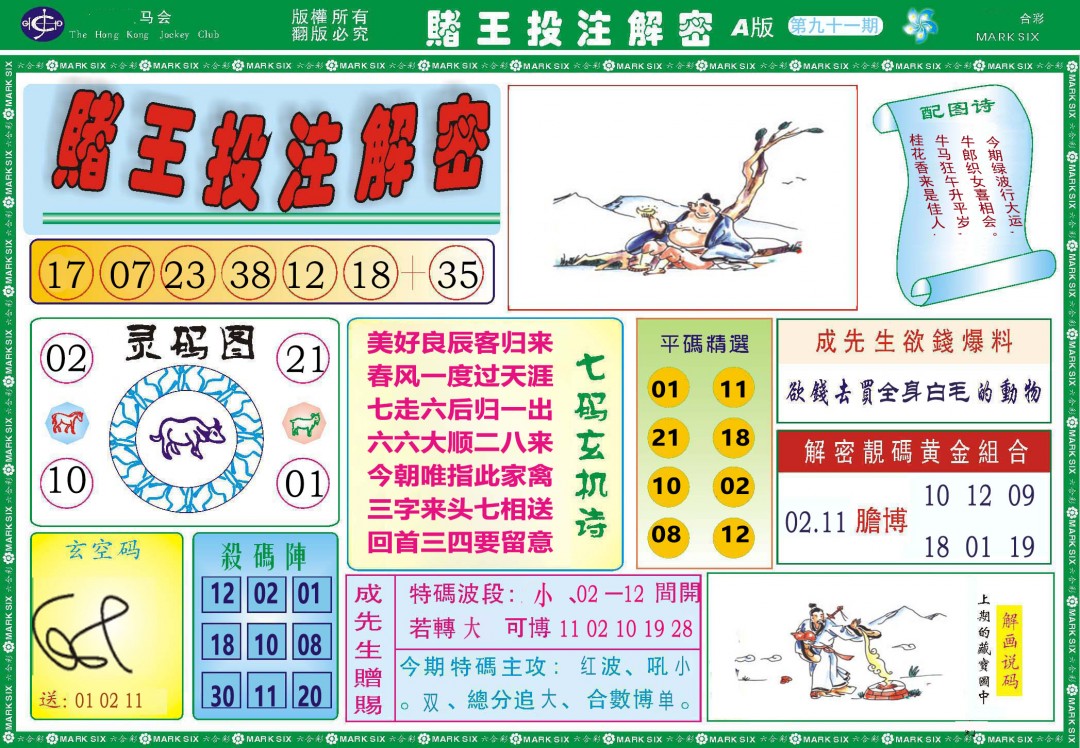 2025091期赌王投注解密