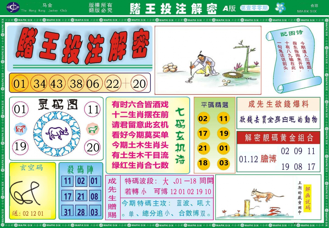 2025100期赌王投注解密