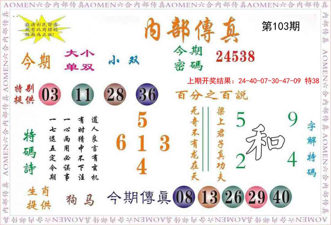 2025103期内部传真