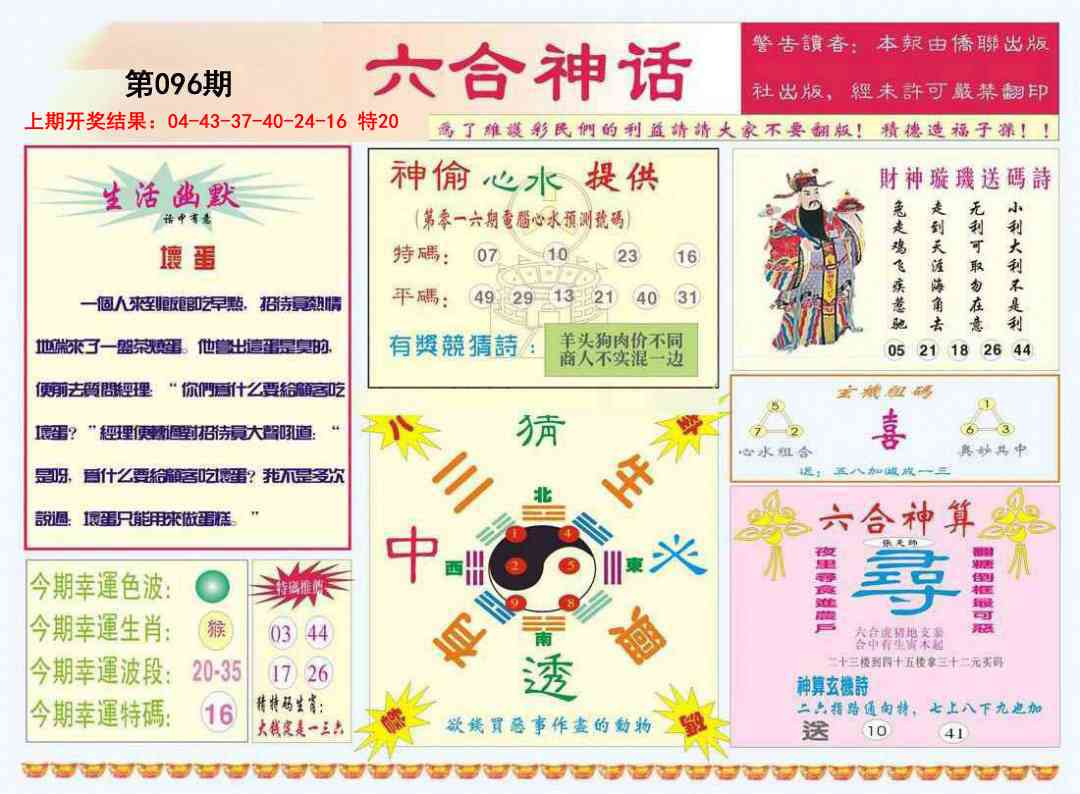 2025096期六合神话