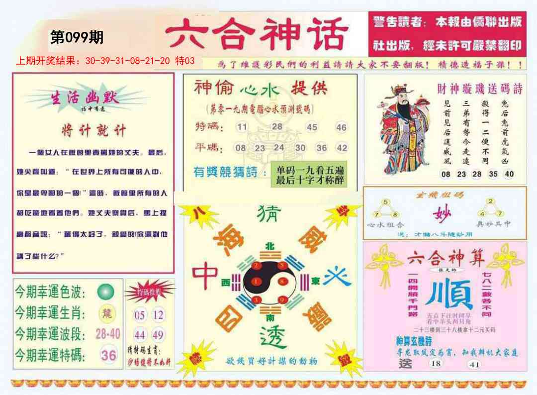 2025099期六合神话
