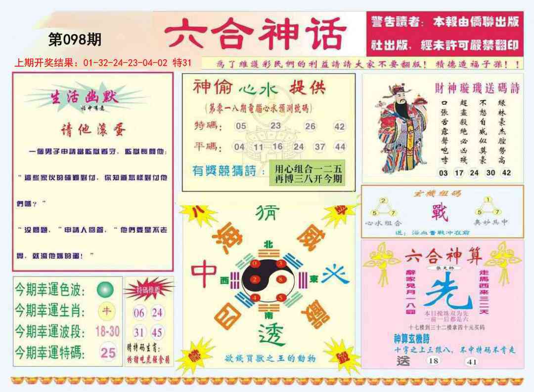 2025098期六合神话