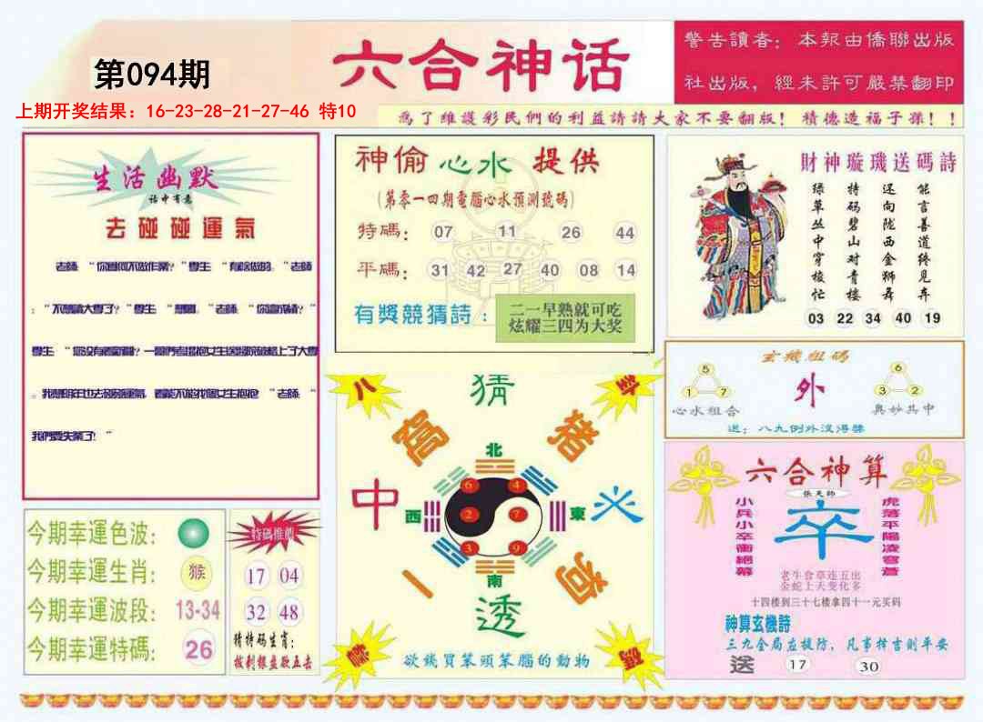 2025094期六合神话