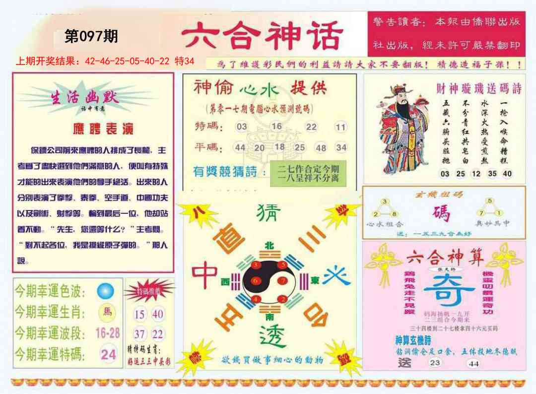 2025097期六合神话
