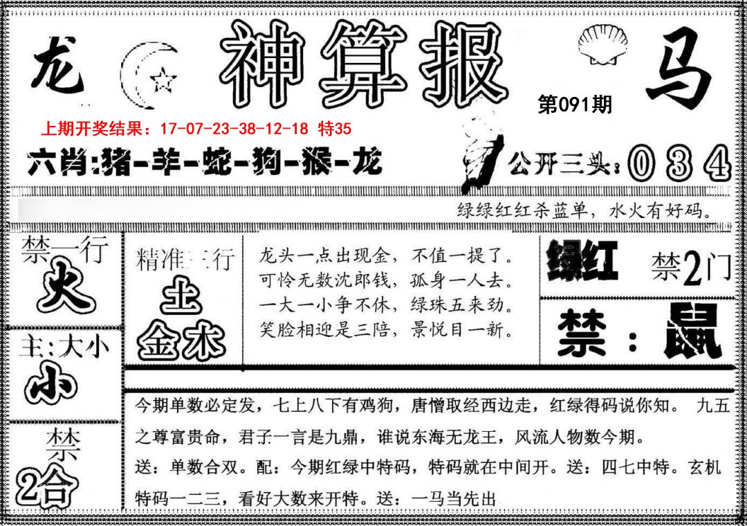 2025091期神算報