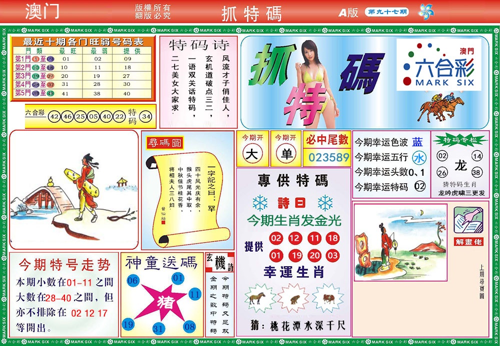 2025097期118抓特码A