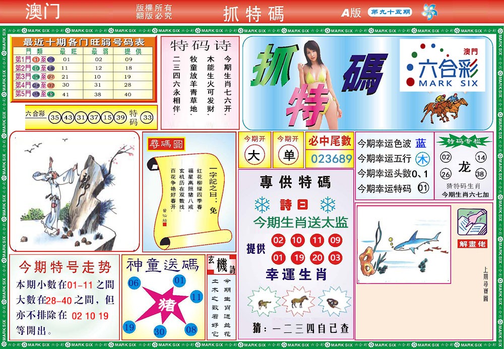2025095期118抓特码A