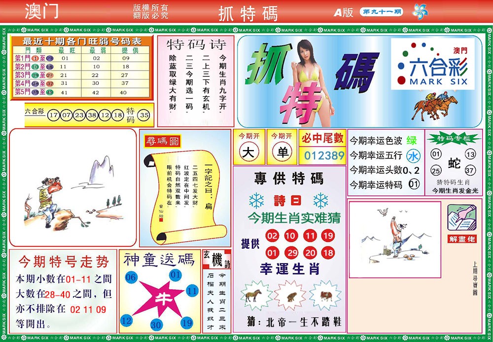 2025091期118抓特码A