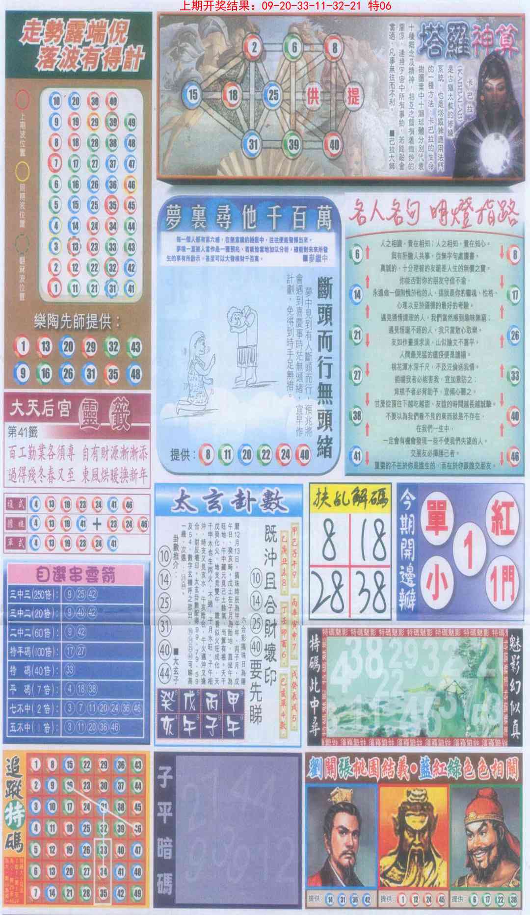 2025105期新报跑狗-2(背面)