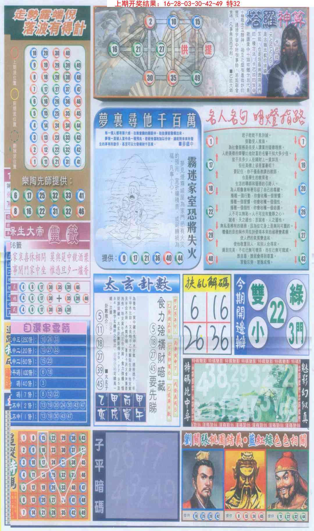 2025104期新报跑狗-2(背面)