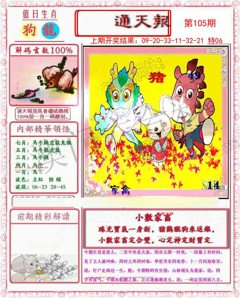 2025105期小喜通天报