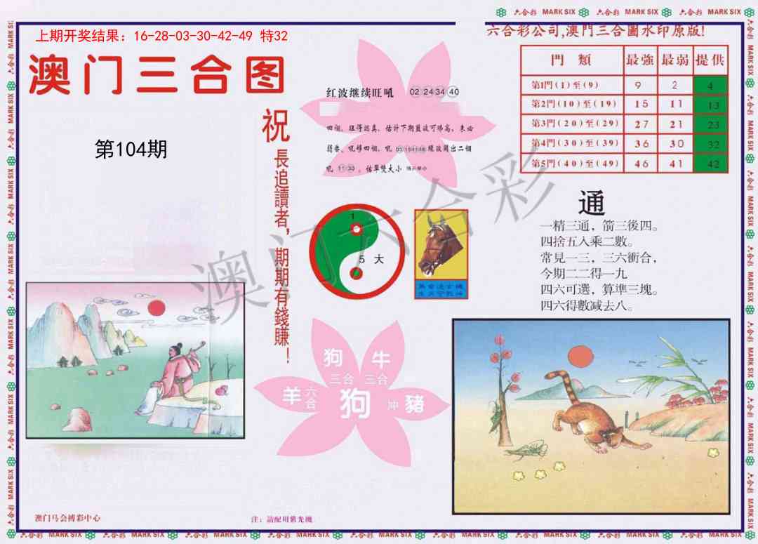 2025104期4-澳门三合