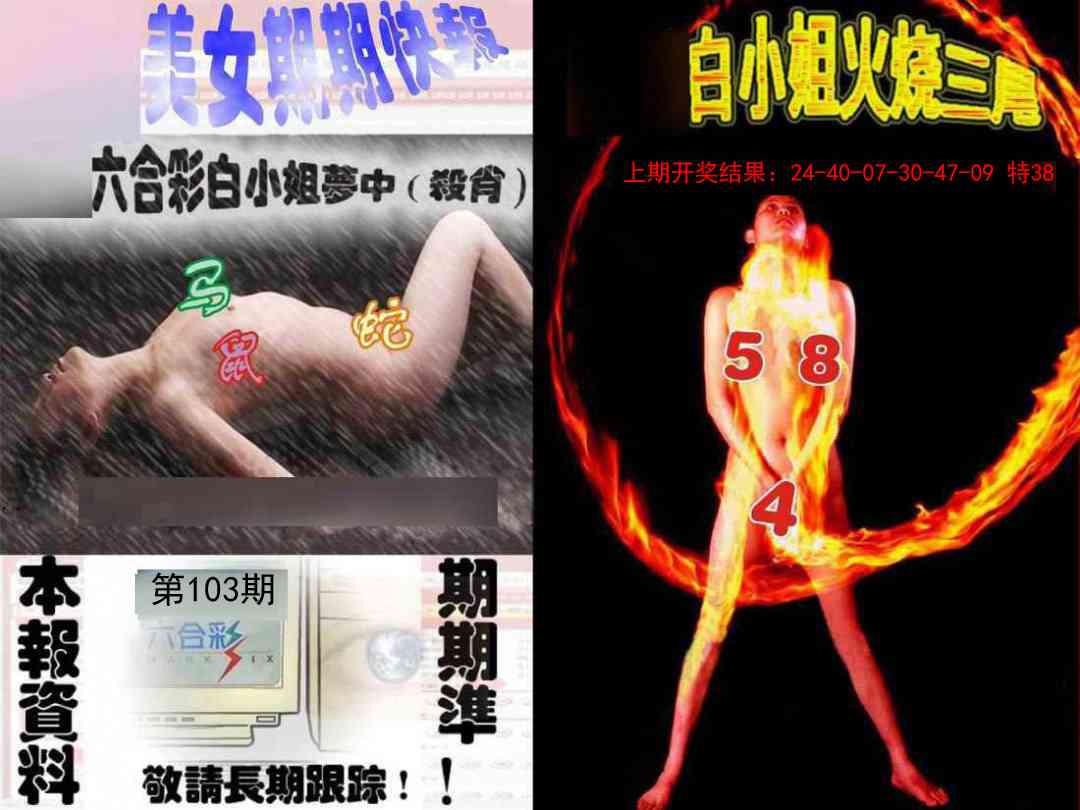 2025103期环球美女特码报