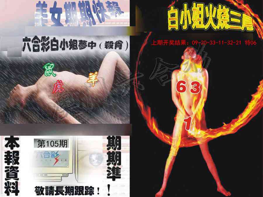 2025105期环球美女特码报