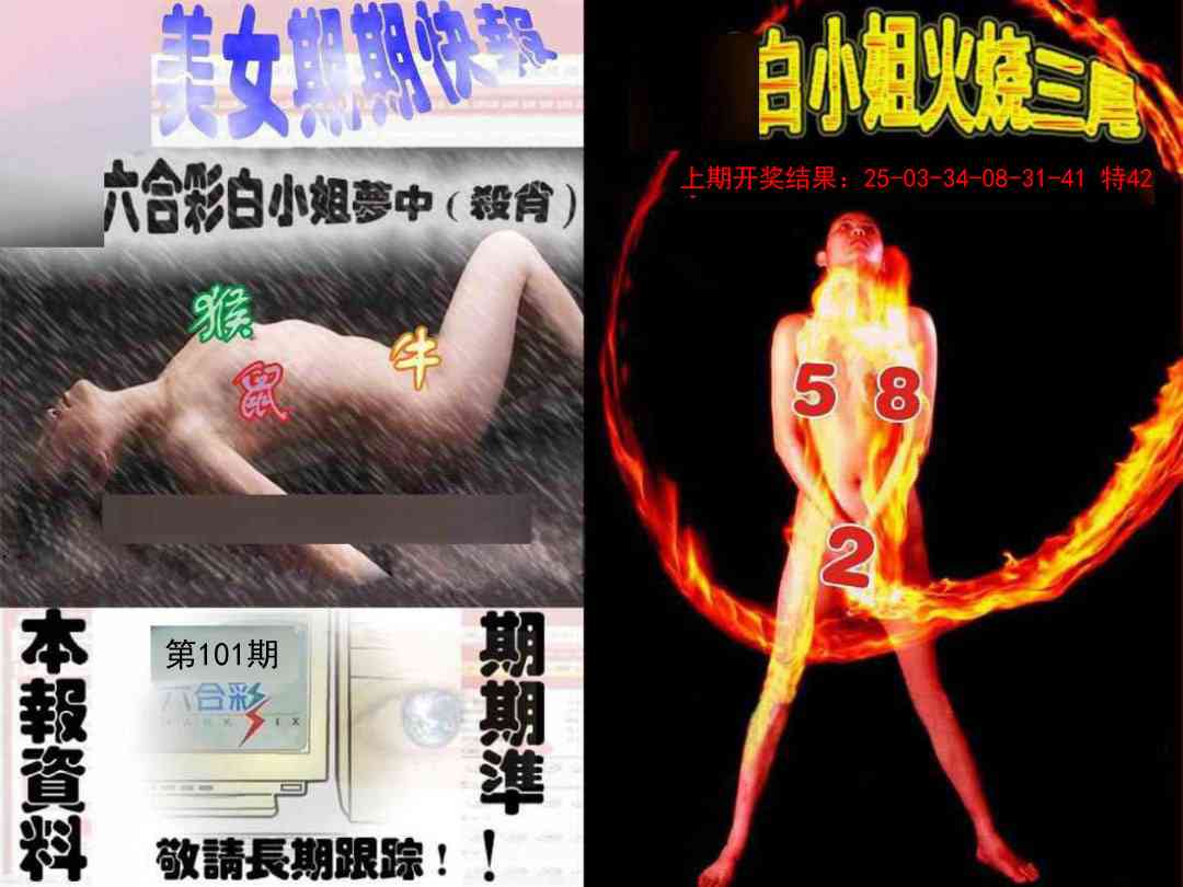 2025101期环球美女特码报