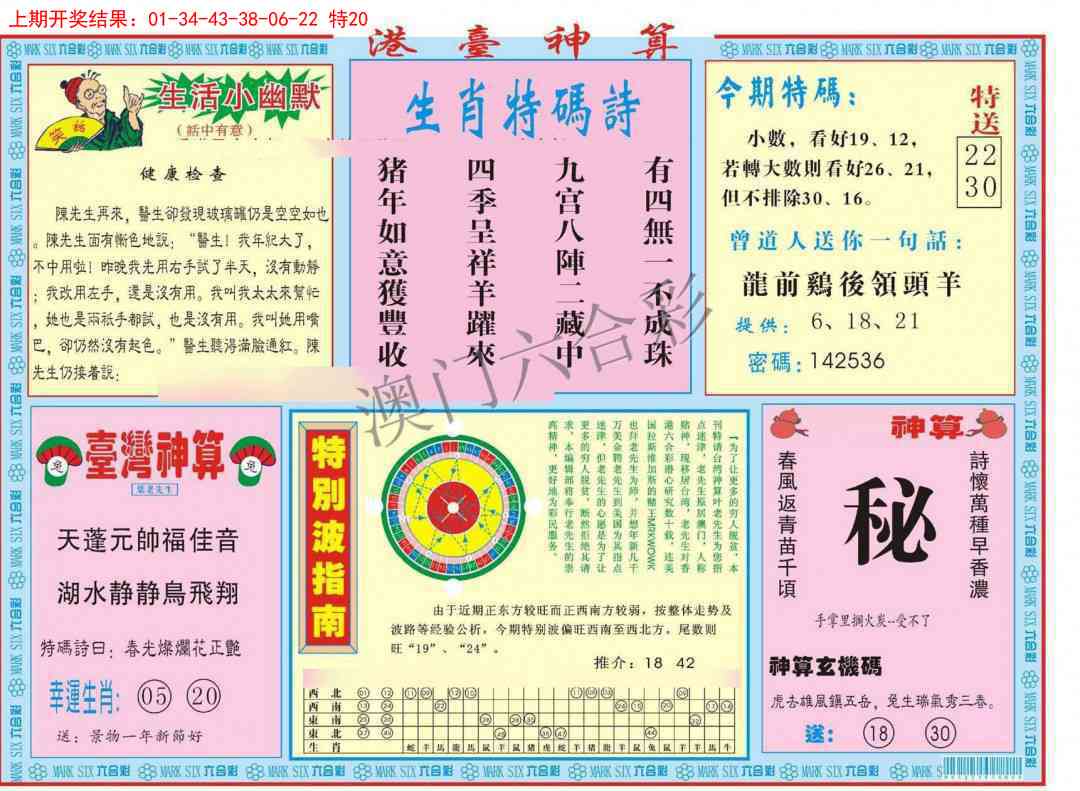 2025100期港台神算B
