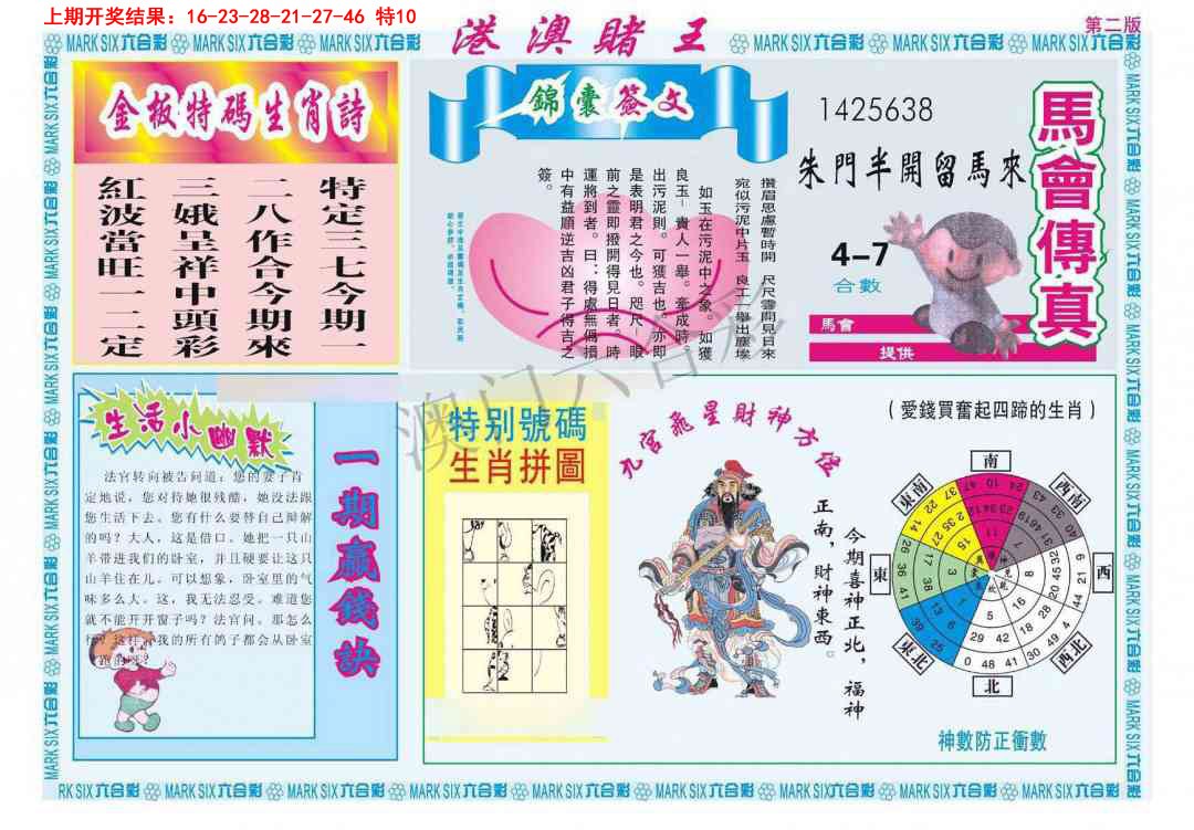 2025094期港澳赌王B