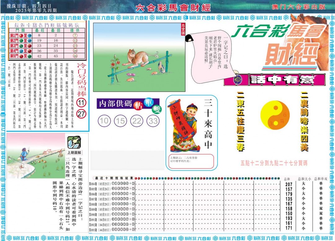 2025094期马会财经A