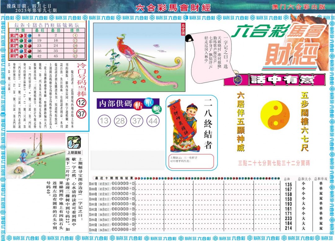 2025097期马会财经A