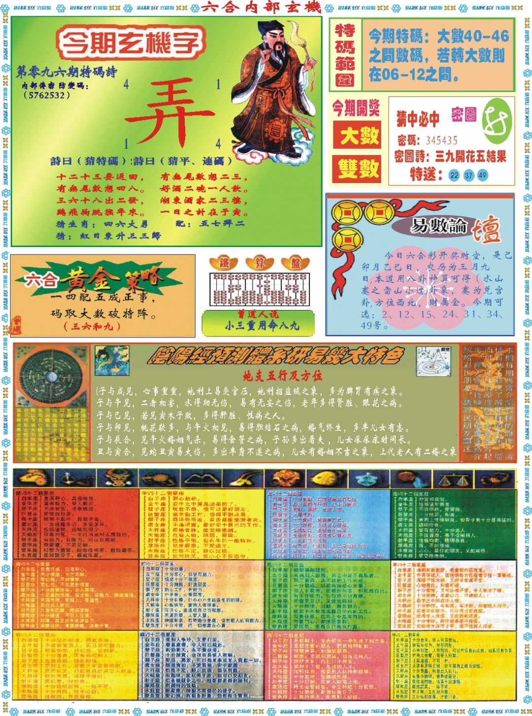 2025096期六合内部玄机B