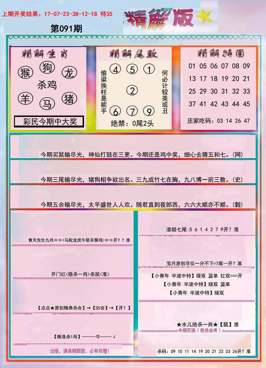 2025091期精解版