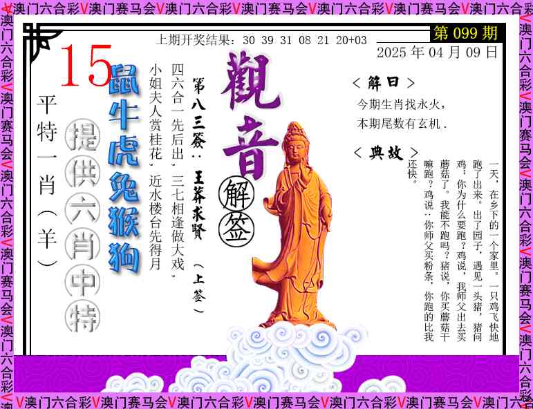 2025099期观音解签
