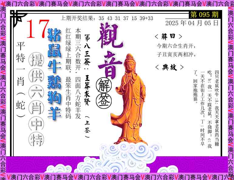 2025095期观音解签