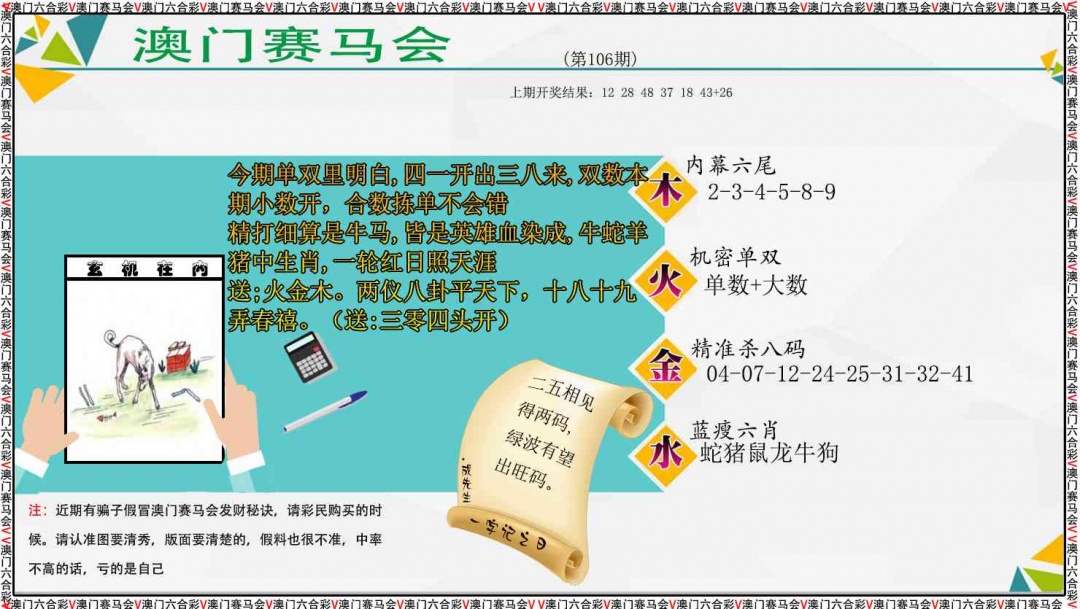 2025106期发财秘诀