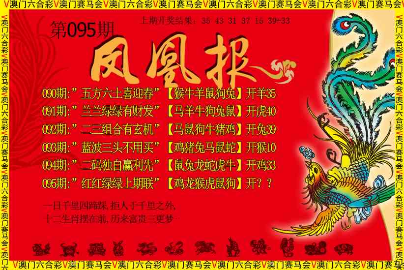 2025095期凤凰报