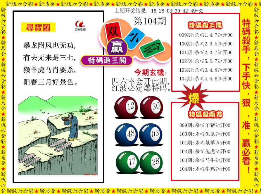 2025104期特码过三关