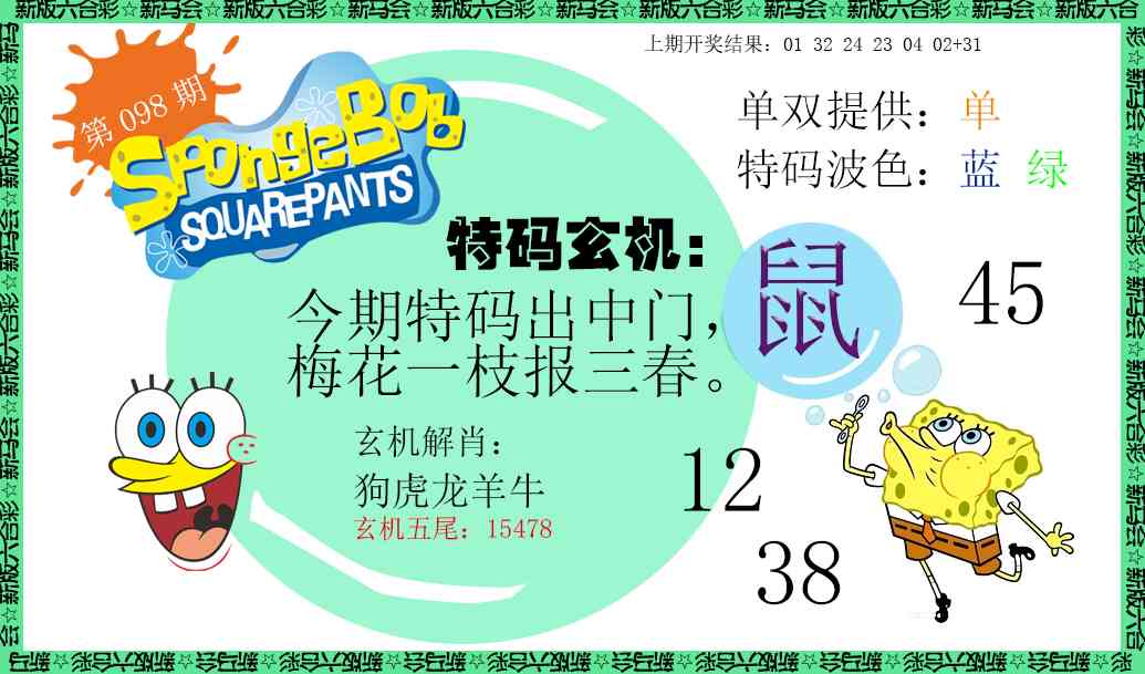 2025098期新特码玄机