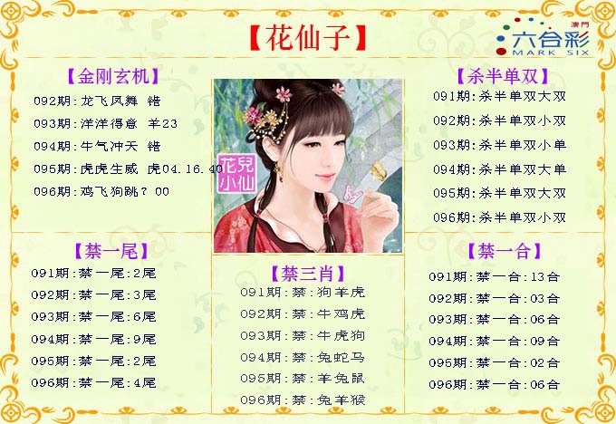 2025096期花仙子